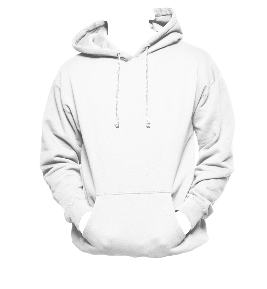 unisex hoodie white - Custom Printz