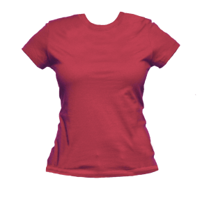 Women's Burgundy T-Shirt