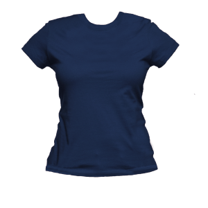 Women's Navy Blue T-Shirt
